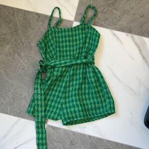 Green romper!!!